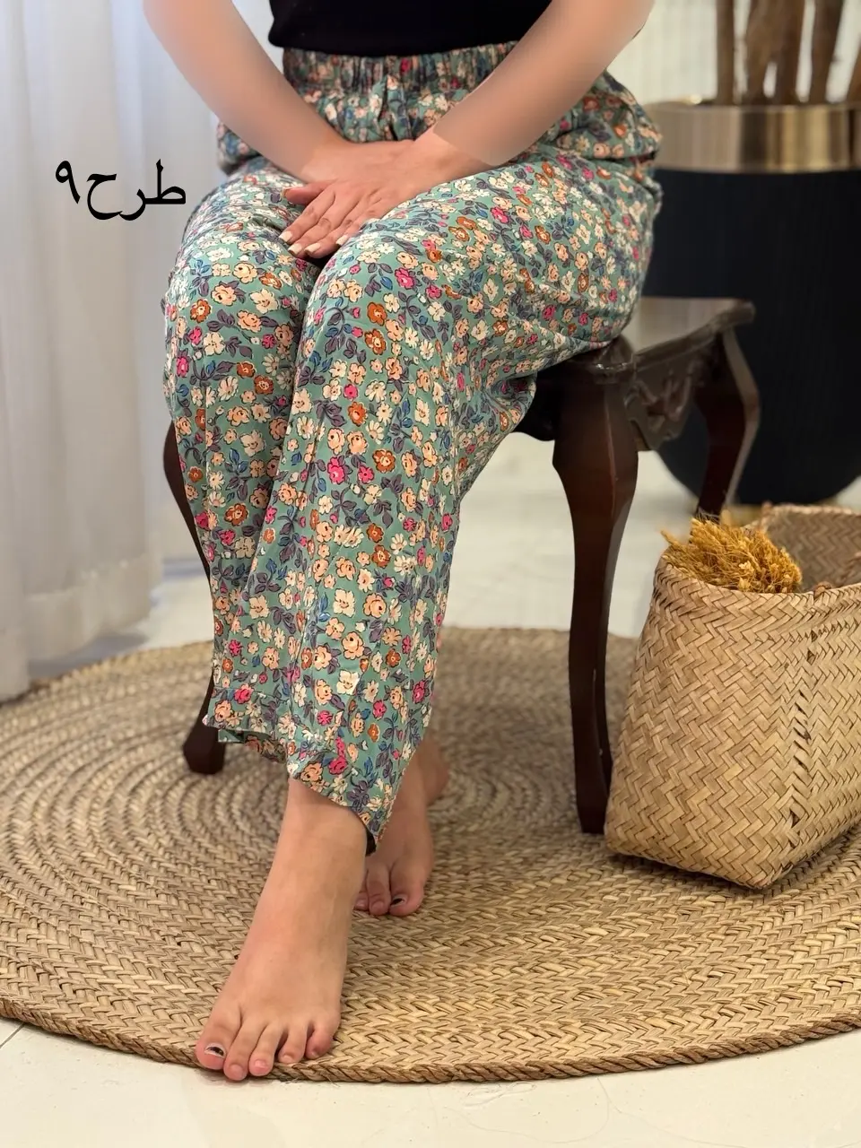 شلوار نخی کد2021
